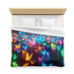 Adamo di Benvenuto - NEON Butterflies Microfiber Duvet Cover
