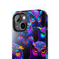 Neon Owl Congregation. NEON Owls Tough Phone Case