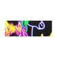 "Vibrant Neon Magic" NEON Unicorns Art Canvas