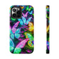 Neon Butterfly Dreamscape. NEON Butterflies Tough Phone Case