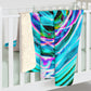 Angelo da Vinci - Trippy Infinity Patterns Sherpa Blanket