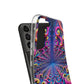 Neon Infinity Dreamscape. Infinity Patterns Art Polycarbonate Phone Case