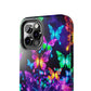 "Vibrance in Flight" NEON Butterflies Tough Phone Case