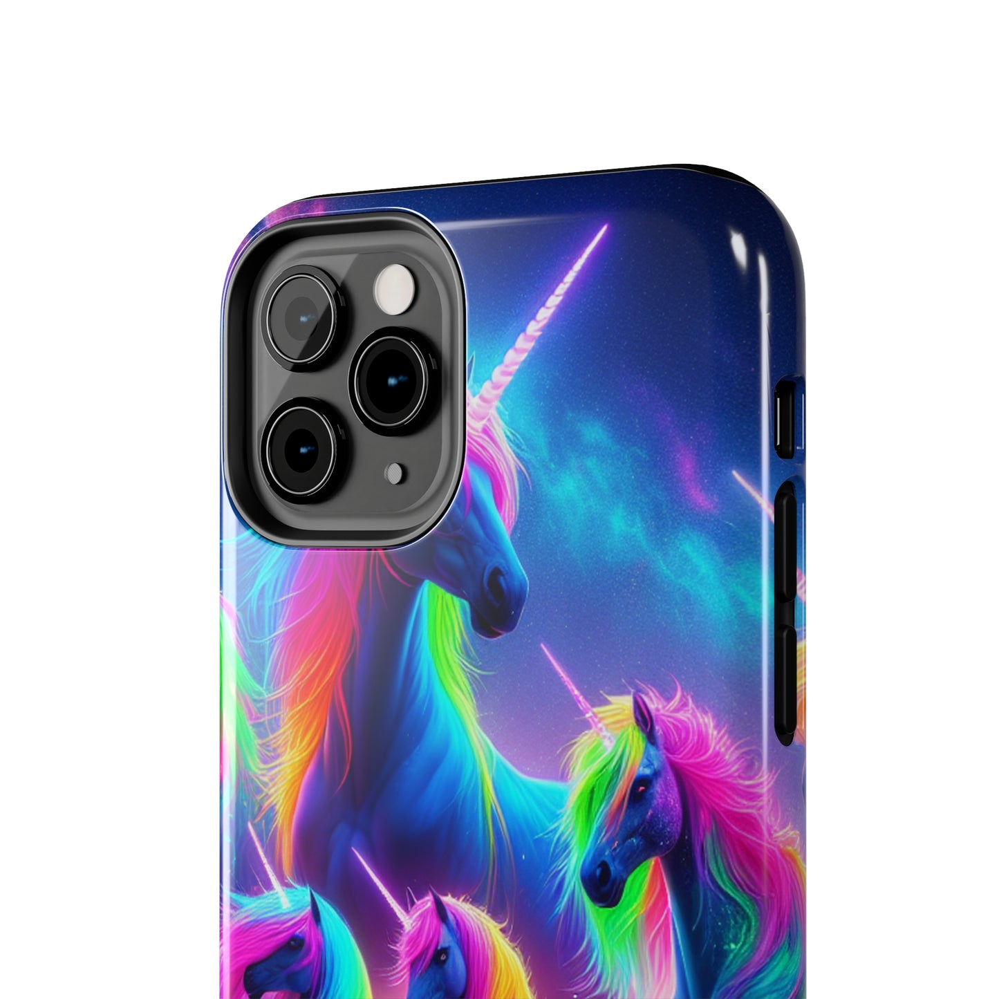 Vibrant's Mystic Muster NEON Unicorns Tough Phone Case