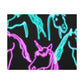 'Neon Unicorn Pod' NEON Unicorns Art Canvas