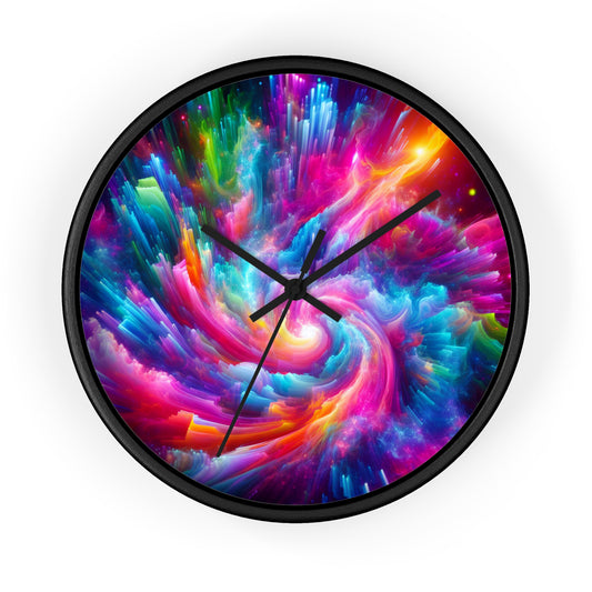 Ercole di Chiaravalle - Trippy Infinity Patterns Wall Clock