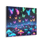 Fantasmagorical Foliage Butterflies & Mushrooms 1/4" Glossy Acrylic Art