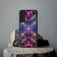 Neon Infinity Maze. Infinity Patterns Art Polycarbonate Phone Case