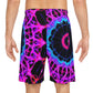 Antonio Vasquez da Vinci - Trippy Infinity Patterns Rave Shorts