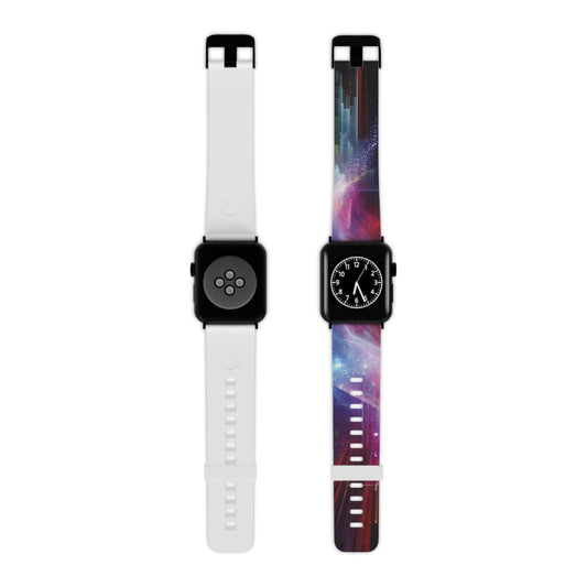 Electric Kaleidoscope - Trippy Infinity Patterns Iwatch Band