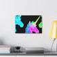 Neon Unicorn Blizzard NEON Unicorns Art Canvas