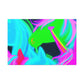 Neon Magical Joyride NEON Unicorns Art Canvas