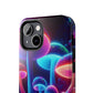 Neon Psychedelic Pupal Art NEON Unicorns Tough Phone Case Iphone 7 8 9 10 11 12 13 14 Pro Max Mini Plus XR XS SE