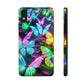 Neon Butterfly Dreamscape. NEON Butterflies Tough Phone Case