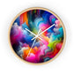 Almeda Grumerebo. - Trippy Infinity Patterns Wall Clock