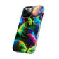 Neon Nectar Flutter. NEON Butterflies Tough Phone Case
