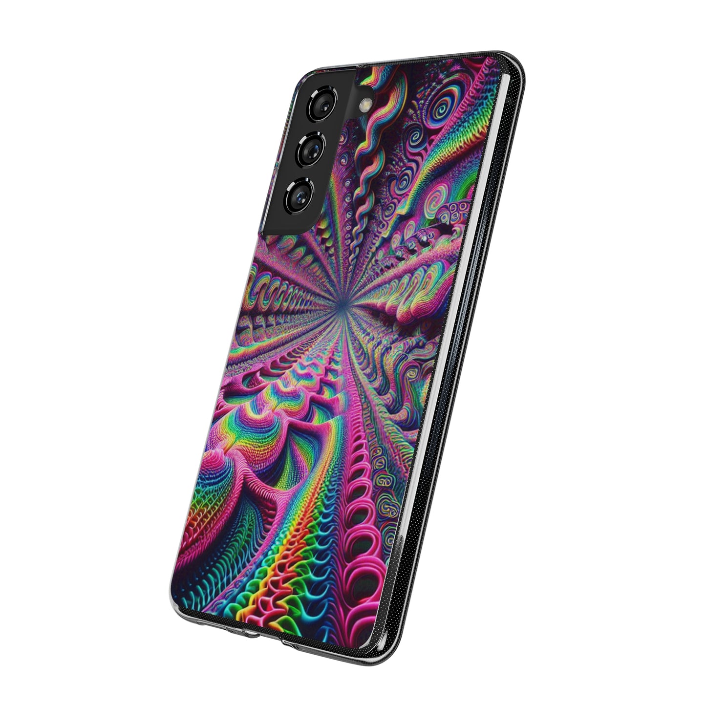 VibrancyInfiniteNeonacopia Infinity Patterns Art Polycarbonate Phone Case