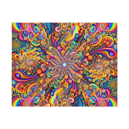 Neon Infinitude - Neon Trippy Infinity Patterns Puzzle 30, 110, 252, and 1000 Pieces