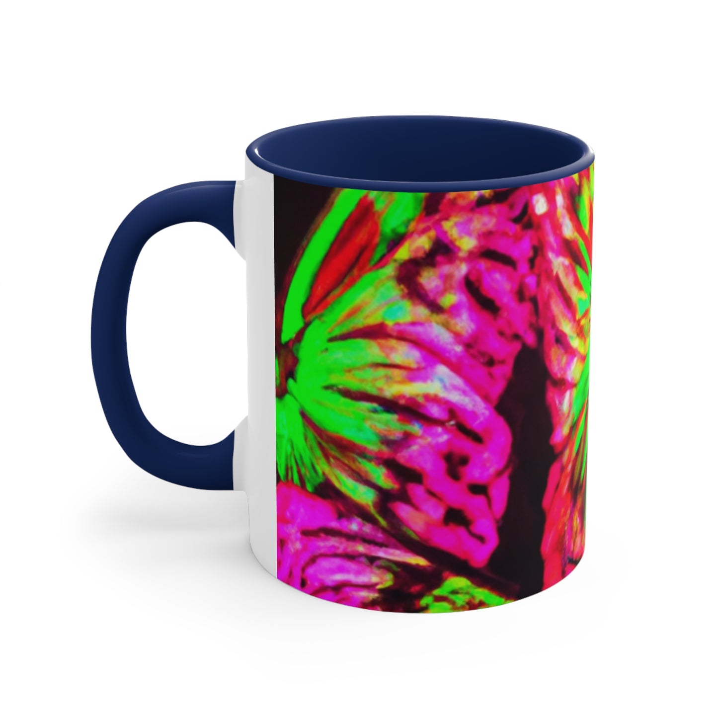"Twilight Neon Dreams" Butterflies 11oz Mug