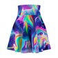 Giancarlo di Fiore -NEON Unicorns Woman' Skater Skirt