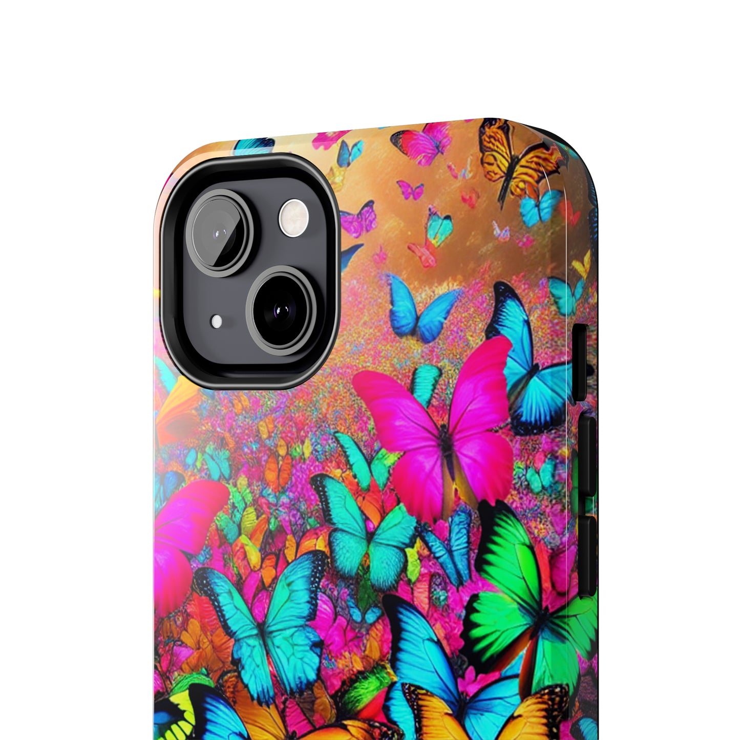 "Neonardie's Dreamscape" NEON Butterflies Tough Phone Case