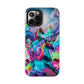 "Neon Fantasy" NEON Unicorns Tough Phone Case