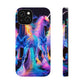 Neon Unicorn Bliss Neon Unicorns Premium Art Magsafe Magnet Tough IPhone 13 14 15 Pro Plus Max and Mini in Matte and Glossy Phone cases