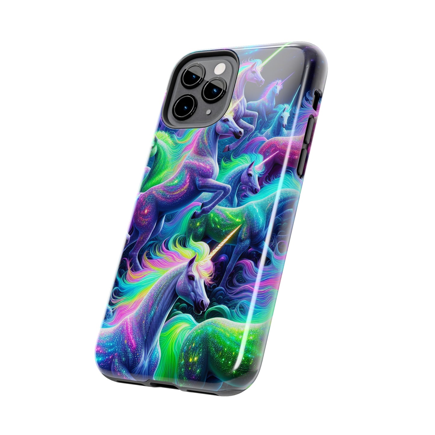 Neon Raindance Unicorns NEON Unicorns Tough Phone Case