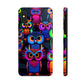 Neon Gloowls. NEON Owls Tough Phone Case