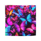 Pietro da Bergamo - NEON Butterflies Microfiber Duvet Cover