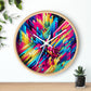 Zenobius De Vrye - Trippy Infinity Patterns Wall Clock