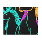 "Neon Splendour of Unicorns" NEON Unicorns Art Canvas