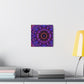 Cosmic Psychedelic Universe. Trippy Infinity Patterns Art Canvas