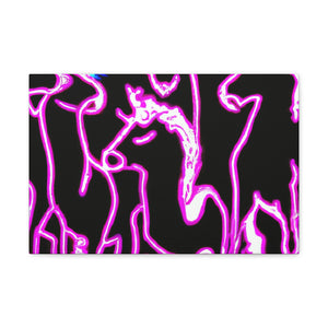 NeoNirvana. NEON Unicorns Art Canvas