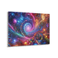 Neon Infinity Mystique. Trippy infity Pattern 1/4" Glossy Acrylic Art