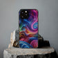 Neon Dreamscapes Infinity Patterns Art Polycarbonate Phone Case