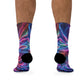 TDB Melting Cosmic Radiance. Trippy Recycled Poly Socks