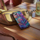 Neon Infinity Vortex Infinity Patterns Art Polycarbonate Phone Case
