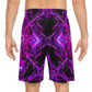 Ambrosius di Fiori - Trippy Infinity Patterns Rave Shorts