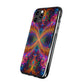 Vibrant Trippy Neon Infinity Swirls Infinity Patterns Art Polycarbonate Phone Case