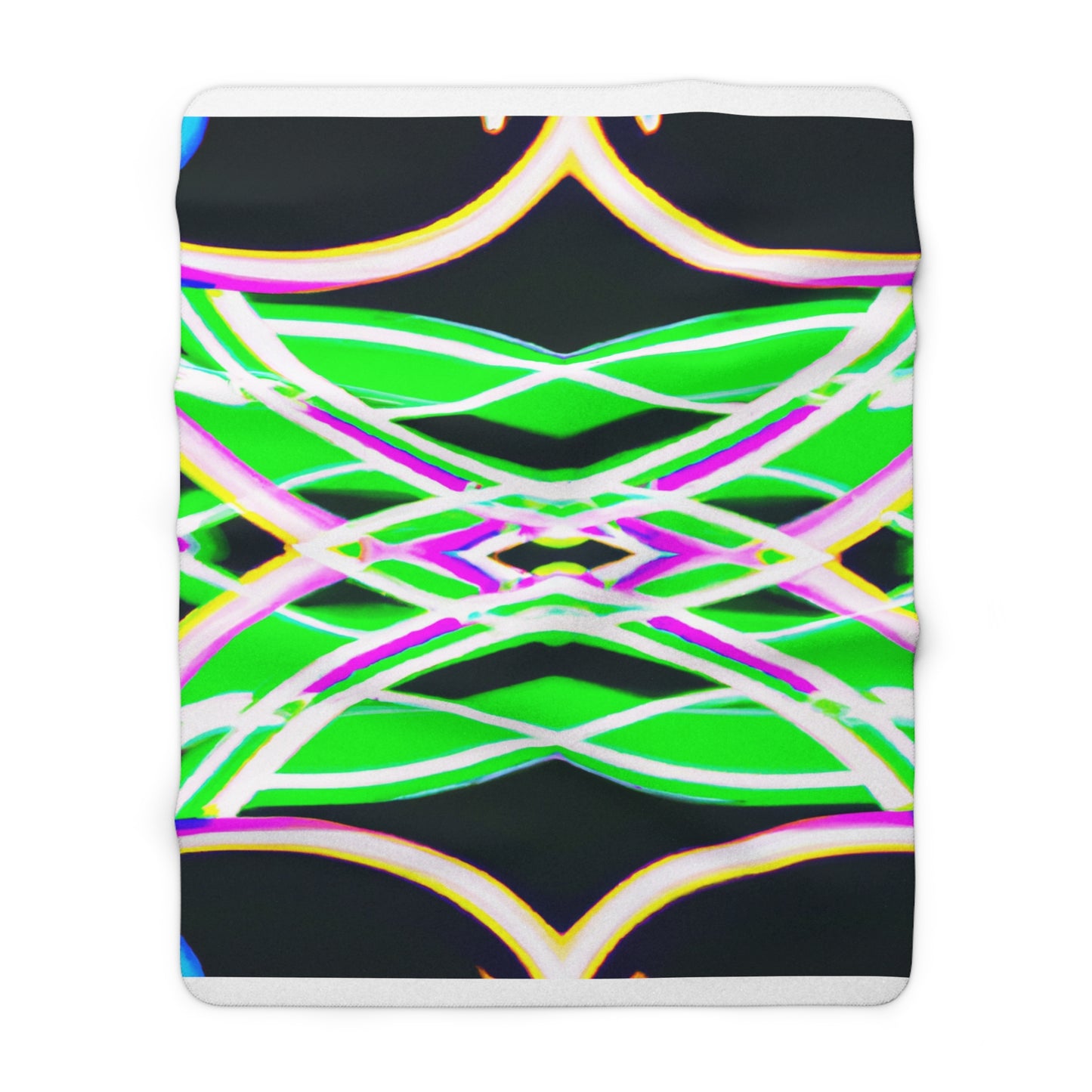 Giovanni della Cappella - Trippy Infinity Patterns Sherpa Blanket