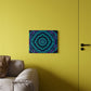 Psychedelic Visionarium. Trippy Infinity Patterns Acrylic Art Panel