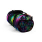 Fantasia in Neon. - Neon Butterflies Duffle Bag