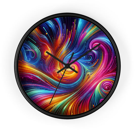 Gustavo Pietrangelo - Trippy Infinity Patterns Wall Clock