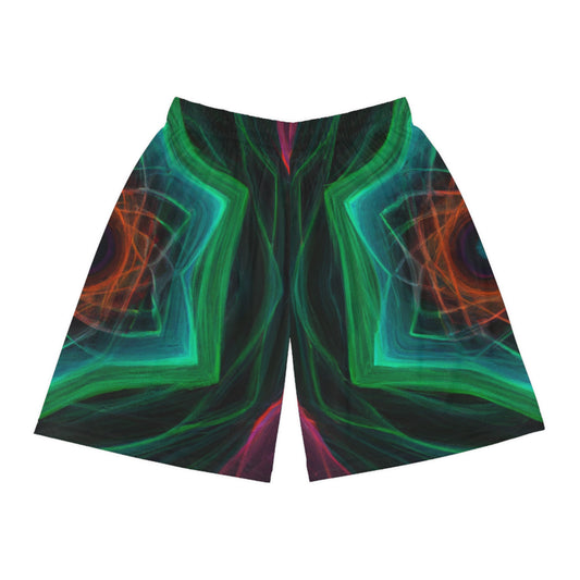 Gianni di Firenze. - Trippy Infinity Patterns Rave Shorts