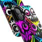 TDB iPhone Magnetic Tough Case - Psychedelic Rave Owl Design