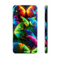 Neon Nectar Flutter. NEON Butterflies Tough Phone Case