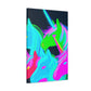 Neon Magical Joyride NEON Unicorns Art Canvas
