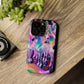 Neon Wonderland Unicorns Neon Unicorns Premium Art Magsafe Magnet Tough IPhone 13 14 15 Pro Plus Max and Mini in Matte and Glossy Phone cases