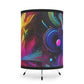 Cesare da Vinci - Trippy Infity Patterns Art Tripod Lamp